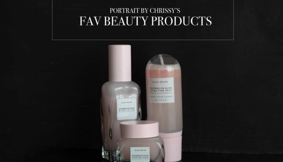 Portrait by Chrissy Houston Portrait and Boudoir Photographer Favorite Beauty Products